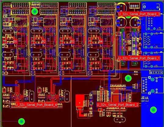 PowerPCB Optical Communication Board